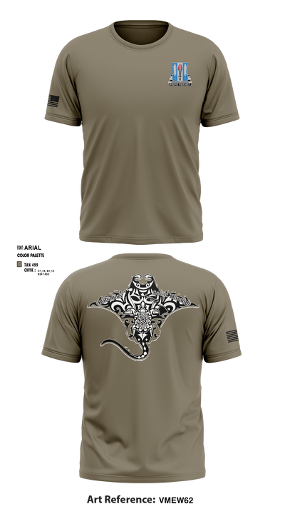 HHD, 205th MI BN 75784858 Short Sleeve Performance Shirt - 5