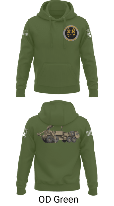 E Co, 3 82 GSAB, 82 CAB 2036621 Hoodie - 46