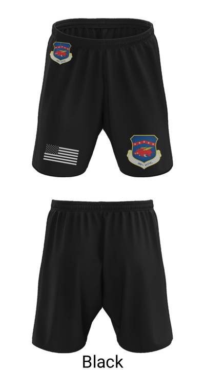 188th wing air national guard 12455702 Athletic Shorts With Pockets - 27
