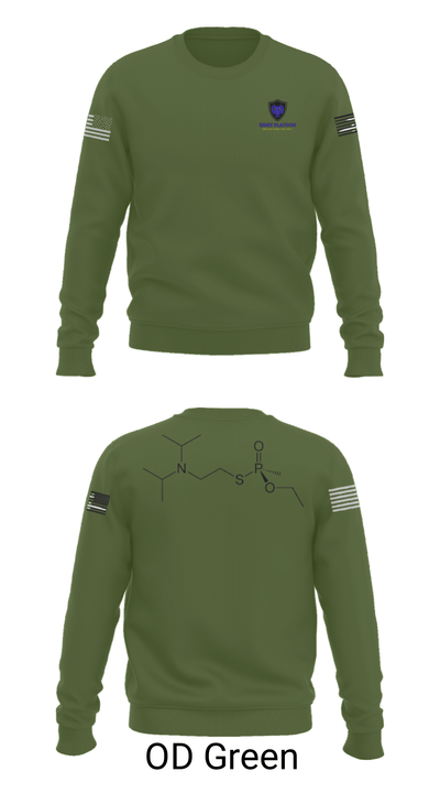 792nd Chemical Company 62640227 Crew Neck Sweatshirt - 10