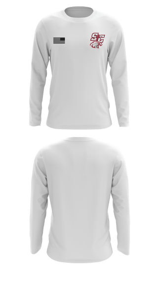 Long Sleeve Performance Shirt, Santiam Christian School Wrestling, Wrestling, Teamtime, Team time, sublimation, custom sports apparel, team uniforms, spirit wear, spiritwear, sports uniforms, custom shirts, team store, custom team store, fundraiser sports, apparel fundraiser