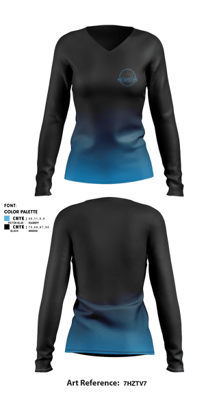 Women's Long Sleeve Vneck Shirt, , , Teamtime, Team time, sublimation, custom sports apparel, team uniforms, spirit wear, spiritwear, sports uniforms, custom shirts, team store, custom team store, fundraiser sports, apparel fundraiser