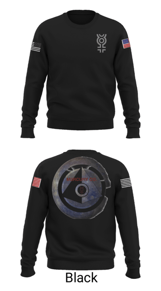 Crew Neck Sweatshirt, MERCURY CO., E-Sports, Teamtime, Team time, sublimation, custom sports apparel, team uniforms, spirit wear, spiritwear, sports uniforms, custom shirts, team store, custom team store, fundraiser sports, apparel fundraiser