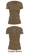 Ordnance Maintenance Branch 26240999 Women's Short Sleeve V-neck Shirt - 12