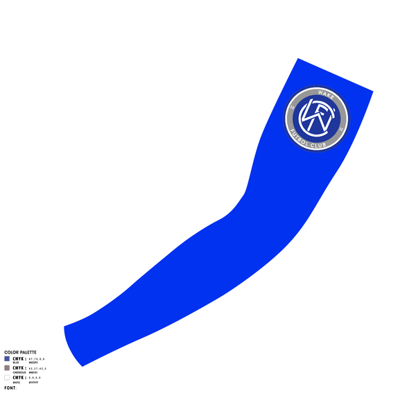 Arm Sleeve, Wake FC, Football, Teamtime, Team time, sublimation, custom sports apparel, team uniforms, spirit wear, spiritwear, sports uniforms, custom shirts, team store, custom team store, fundraiser sports, apparel fundraiser