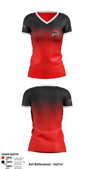 Women's Short Sleeve Vneck Shirt, Union Grove High School Cheer, Cheer, Teamtime, Team time, sublimation, custom sports apparel, team uniforms, spirit wear, spiritwear, sports uniforms, custom shirts, team store, custom team store, fundraiser sports, apparel fundraiser