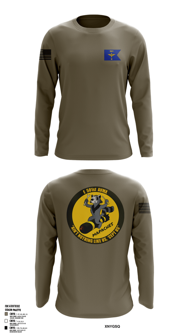 Long Sleeve Performance Shirt, E 501st 1 AD, CAB AVMX, Army, Teamtime, Team time, sublimation, custom sports apparel, team uniforms, spirit wear, spiritwear, sports uniforms, custom shirts, team store, custom team store, fundraiser sports, apparel fundraiser