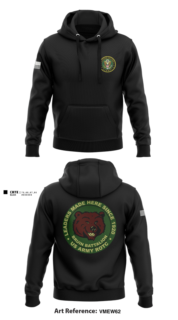 Hoodie, Matadors, Army, Teamtime, Team time, sublimation, custom sports apparel, team uniforms, spirit wear, spiritwear, sports uniforms, custom shirts, team store, custom team store, fundraiser sports, apparel fundraiser