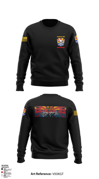 3666th SMC 60008447 Crew Neck Sweatshirt - 31