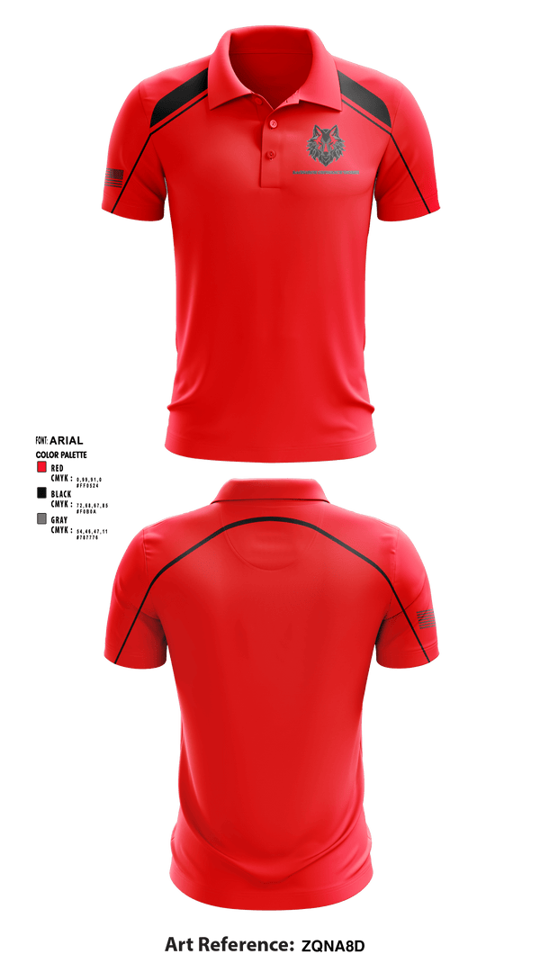 Short Sleeve Performance Polo, Ragnarok Ordnance Works, , Teamtime, Team time, sublimation, custom sports apparel, team uniforms, spirit wear, spiritwear, sports uniforms, custom shirts, team store, custom team store, fundraiser sports, apparel fundraiser