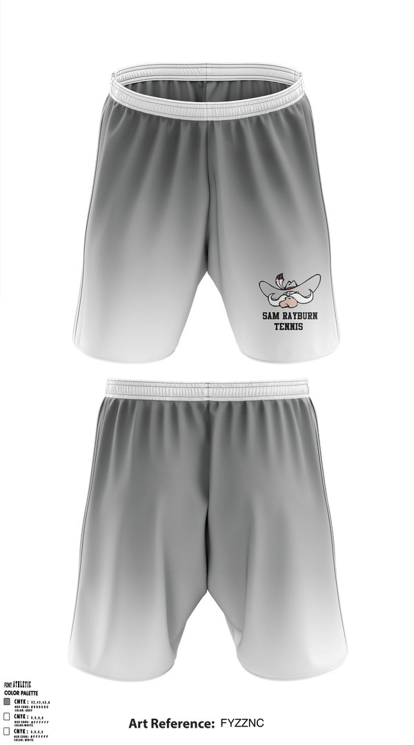 Athletic Shorts With Pockets, Sam Rayburn High School Tennis, Tennis, Teamtime, Team time, sublimation, custom sports apparel, team uniforms, spirit wear, spiritwear, sports uniforms, custom shirts, team store, custom team store, fundraiser sports, apparel fundraiser