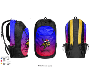 Gear Bag, Lansdowne High School Basketball, Men's Basketball, Teamtime, Team time, sublimation, custom sports apparel, team uniforms, spirit wear, spiritwear, sports uniforms, custom shirts, team store, custom team store, fundraiser sports, apparel fundraiser