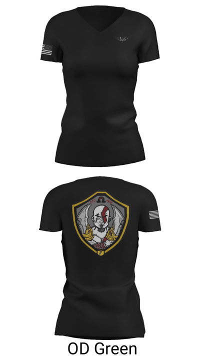 160th SOAR 82745757 Women's Short Sleeve V-neck Shirt - 22