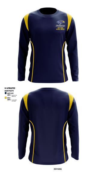Long Sleeve Performance Shirt, Bow High School Hockey, Ice Hockey, Teamtime, Team time, sublimation, custom sports apparel, team uniforms, spirit wear, spiritwear, sports uniforms, custom shirts, team store, custom team store, fundraiser sports, apparel fundraiser