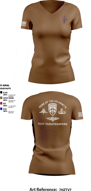 Women's Short Sleeve Vneck Shirt, , Army, Teamtime, Team time, sublimation, custom sports apparel, team uniforms, spirit wear, spiritwear, sports uniforms, custom shirts, team store, custom team store, fundraiser sports, apparel fundraiser