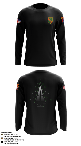 Long Sleeve Performance Shirt, , Army, Teamtime, Team time, sublimation, custom sports apparel, team uniforms, spirit wear, spiritwear, sports uniforms, custom shirts, team store, custom team store, fundraiser sports, apparel fundraiser