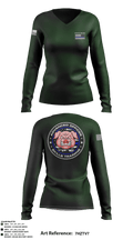 AOST 21897145 Women's Long Sleeve V-neck Shirt - 3