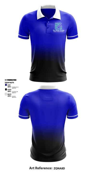 The Glass Geeks 54701173 Short Sleeve Performance Polo - 1