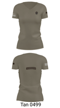 818 MSAS 69341067 Women's Short Sleeve V-neck Shirt - 36