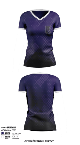 Women's Short Sleeve Vneck Shirt, Front Range Christian High School Cheer, Cheer, Teamtime, Team time, sublimation, custom sports apparel, team uniforms, spirit wear, spiritwear, sports uniforms, custom shirts, team store, custom team store, fundraiser sports, apparel fundraiser