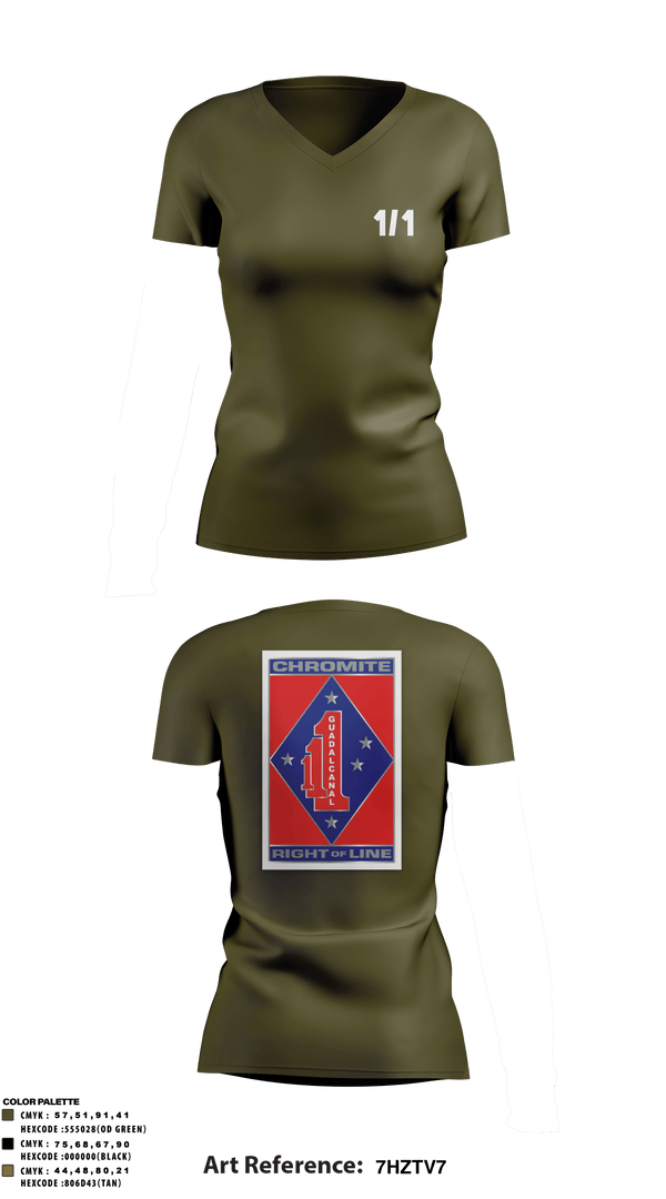 Women's Long Sleeve Vneck Shirt, V1/1, Marines, Teamtime, Team time, sublimation, custom sports apparel, team uniforms, spirit wear, spiritwear, sports uniforms, custom shirts, team store, custom team store, fundraiser sports, apparel fundraiser