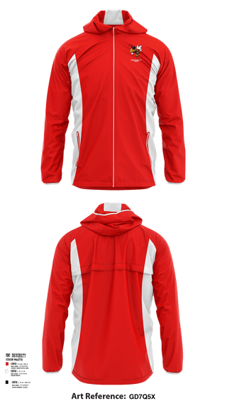 Windbreaker, Yellow Jackets, Cheer, Teamtime, Team time, sublimation, custom sports apparel, team uniforms, spirit wear, spiritwear, sports uniforms, custom shirts, team store, custom team store, fundraiser sports, apparel fundraiser