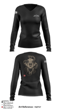 C Co, 5POB, 4POG 78907661 Women's Long Sleeve V-neck Shirt - 79