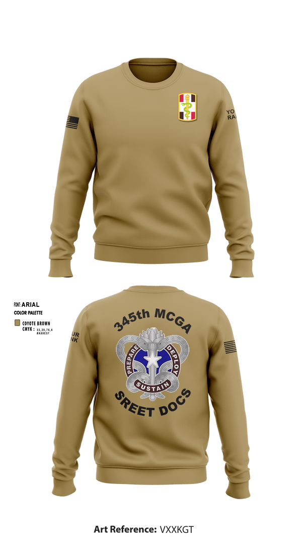 Crew Neck Sweatshirt, , Army, Teamtime, Team time, sublimation, custom sports apparel, team uniforms, spirit wear, spiritwear, sports uniforms, custom shirts, team store, custom team store, fundraiser sports, apparel fundraiser