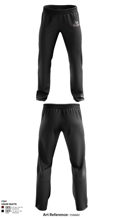 BATTLEGROUND WRESTLING 37344542 Softball Pants - 3