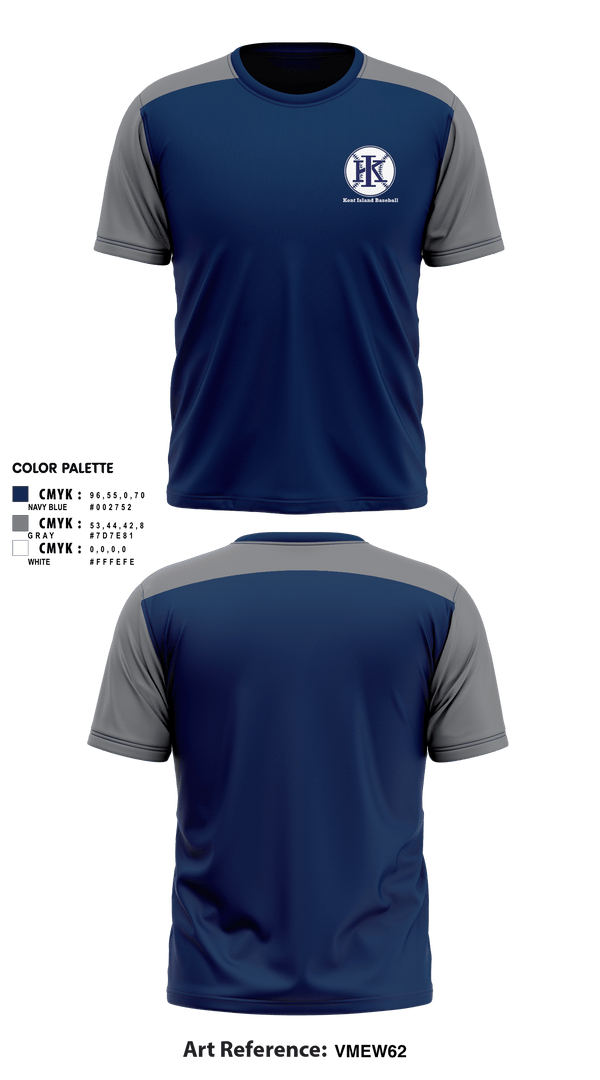 Short Sleeve Performance Shirt, Kent Island Baseball, Baseball, Teamtime, Team time, sublimation, custom sports apparel, team uniforms, spirit wear, spiritwear, sports uniforms, custom shirts, team store, custom team store, fundraiser sports, apparel fundraiser