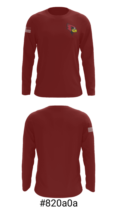 Redbirds Soccer 8871614 Long Sleeve Performance Shirt - 18