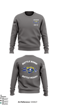 USS NEVADA SSBN 733 65073503 Crew Neck Sweatshirt - 4