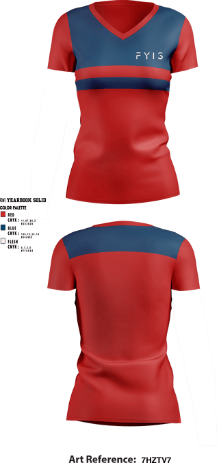 Women's Short Sleeve Vneck Shirt, FYIS Clothing, , Teamtime, Team time, sublimation, custom sports apparel, team uniforms, spirit wear, spiritwear, sports uniforms, custom shirts, team store, custom team store, fundraiser sports, apparel fundraiser