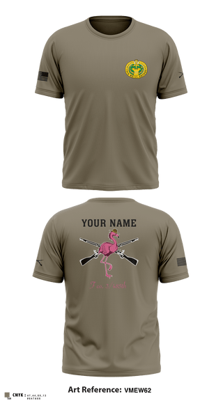 Short Sleeve Performance Shirt, Flamingo Co F 3/485 IN, Army, Teamtime, Team time, sublimation, custom sports apparel, team uniforms, spirit wear, spiritwear, sports uniforms, custom shirts, team store, custom team store, fundraiser sports, apparel fundraiser