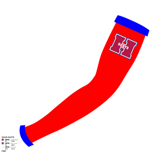 Arm Sleeve, Highlands High School Football, Football, Teamtime, Team time, sublimation, custom sports apparel, team uniforms, spirit wear, spiritwear, sports uniforms, custom shirts, team store, custom team store, fundraiser sports, apparel fundraiser