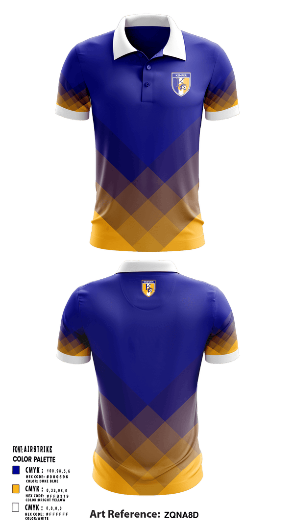 Short Sleeve Performance Polo, Kemper County High School, Spirit Store, Teamtime, Team time, sublimation, custom sports apparel, team uniforms, spirit wear, spiritwear, sports uniforms, custom shirts, team store, custom team store, fundraiser sports, apparel fundraiser