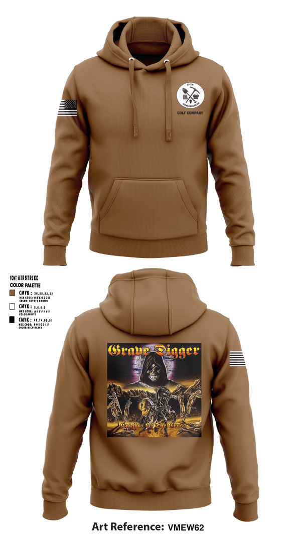 Hoodie, , Army, Teamtime, Team time, sublimation, custom sports apparel, team uniforms, spirit wear, spiritwear, sports uniforms, custom shirts, team store, custom team store, fundraiser sports, apparel fundraiser