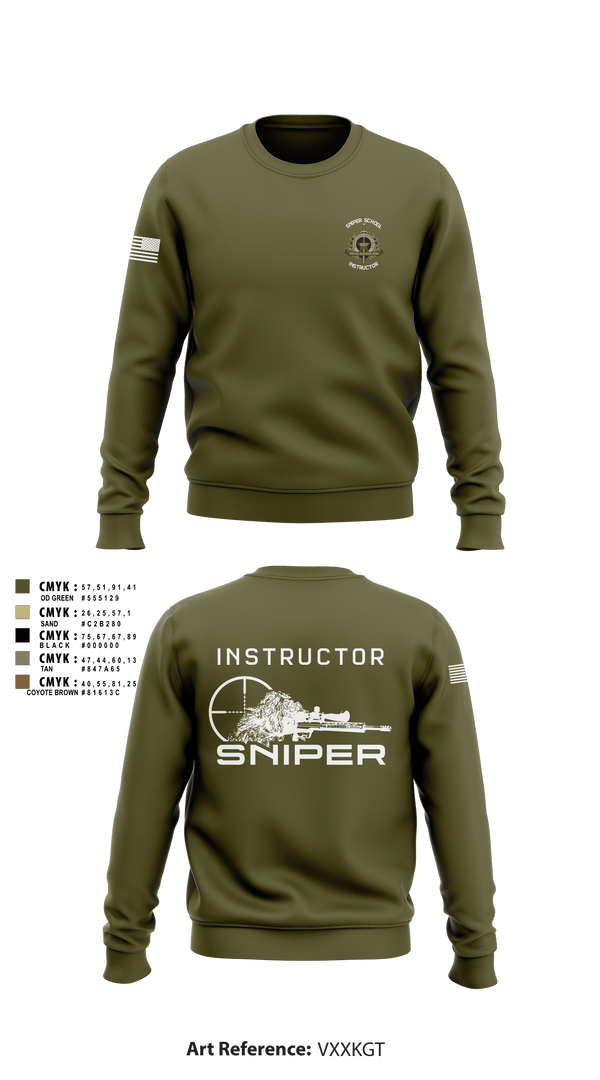 Crew Neck Sweatshirt, Sniper, Police, Teamtime, Team time, sublimation, custom sports apparel, team uniforms, spirit wear, spiritwear, sports uniforms, custom shirts, team store, custom team store, fundraiser sports, apparel fundraiser