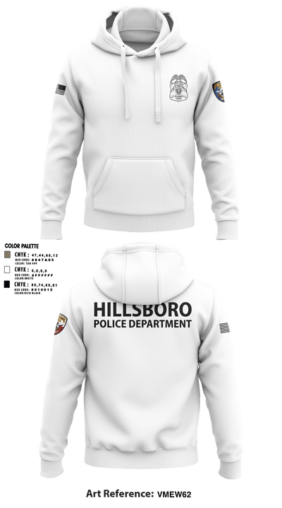 Hillsboro Police Department 31441057 Hoodie - 2 (1)