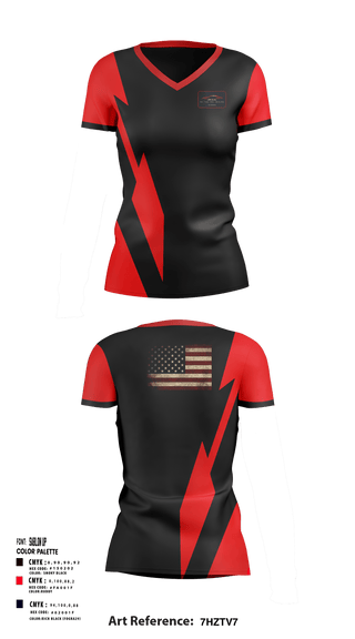 Women's Short Sleeve Vneck Shirt, Vitalii Detailing, , Teamtime, Team time, sublimation, custom sports apparel, team uniforms, spirit wear, spiritwear, sports uniforms, custom shirts, team store, custom team store, fundraiser sports, apparel fundraiser