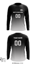 North Buncombe High School Volleyball 85790376 Long Sleeve Performance Shirt - 1