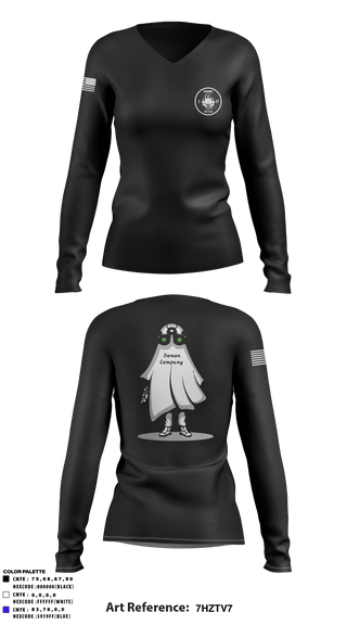 Women's Long Sleeve Vneck Shirt, , Army, Teamtime, Team time, sublimation, custom sports apparel, team uniforms, spirit wear, spiritwear, sports uniforms, custom shirts, team store, custom team store, fundraiser sports, apparel fundraiser