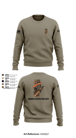 Crew Neck Sweatshirt, , Fire Department, Teamtime, Team time, sublimation, custom sports apparel, team uniforms, spirit wear, spiritwear, sports uniforms, custom shirts, team store, custom team store, fundraiser sports, apparel fundraiser