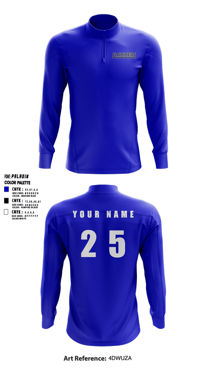 Slammers FP 62521762 Quarter Zip Jacket - 2