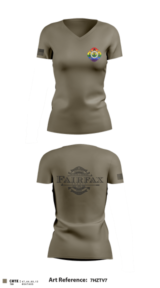 Women's Short Sleeve Vneck Shirt, , Fire Department, Teamtime, Team time, sublimation, custom sports apparel, team uniforms, spirit wear, spiritwear, sports uniforms, custom shirts, team store, custom team store, fundraiser sports, apparel fundraiser