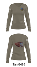 5th AMXS 66164190 Women's Long Sleeve V-neck Shirt - 41