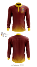 Hillsborough High School Gymnastics 65140177 Quarter Zip Jacket - 1