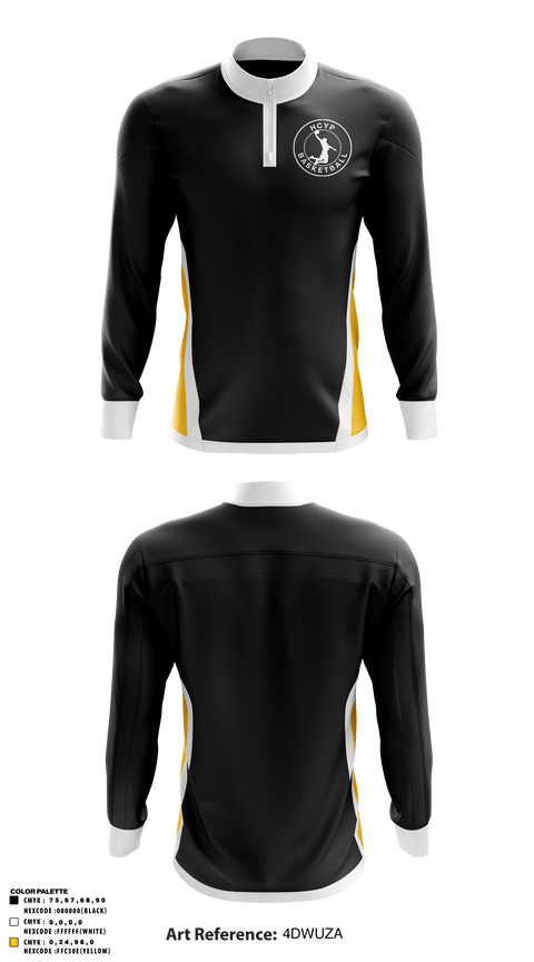 Quarter Zip Jacket, Howard County Youth Basketball, Men's Basketball, Teamtime, Team time, sublimation, custom sports apparel, team uniforms, spirit wear, spiritwear, sports uniforms, custom shirts, team store, custom team store, fundraiser sports, apparel fundraiser
