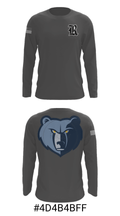 Riverbank High School 34077007 Long Sleeve Performance Shirt - 17