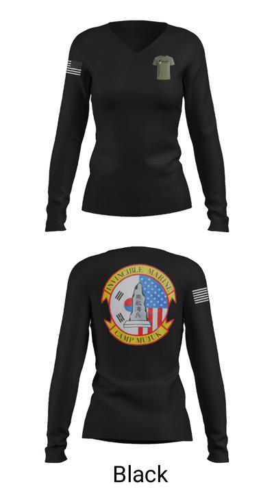 HMLA 169 27722426 Women's Long Sleeve V-neck Shirt - 37